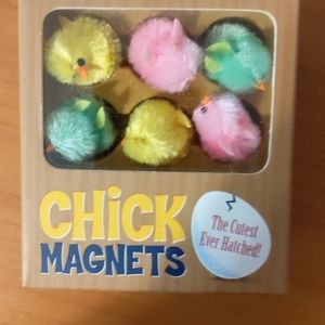 Chick Magnets. Fun gift, Unopened box of 6.